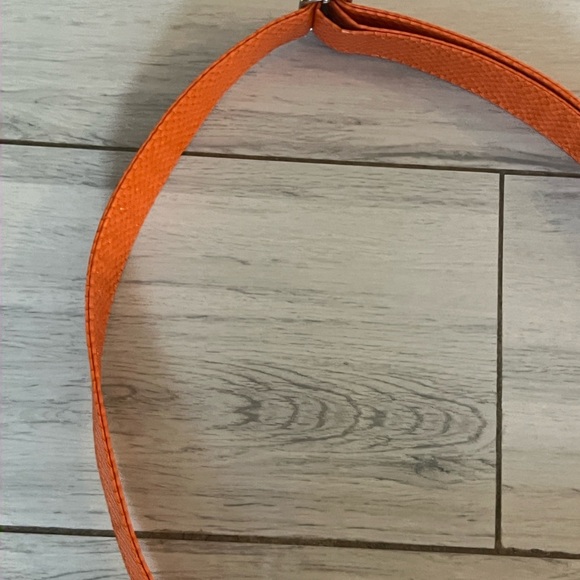 Hvisk Vegan Leather Bag Burgundy Orange Pink Boho Chic Crocodile Adjustable - Picture 12 of 13